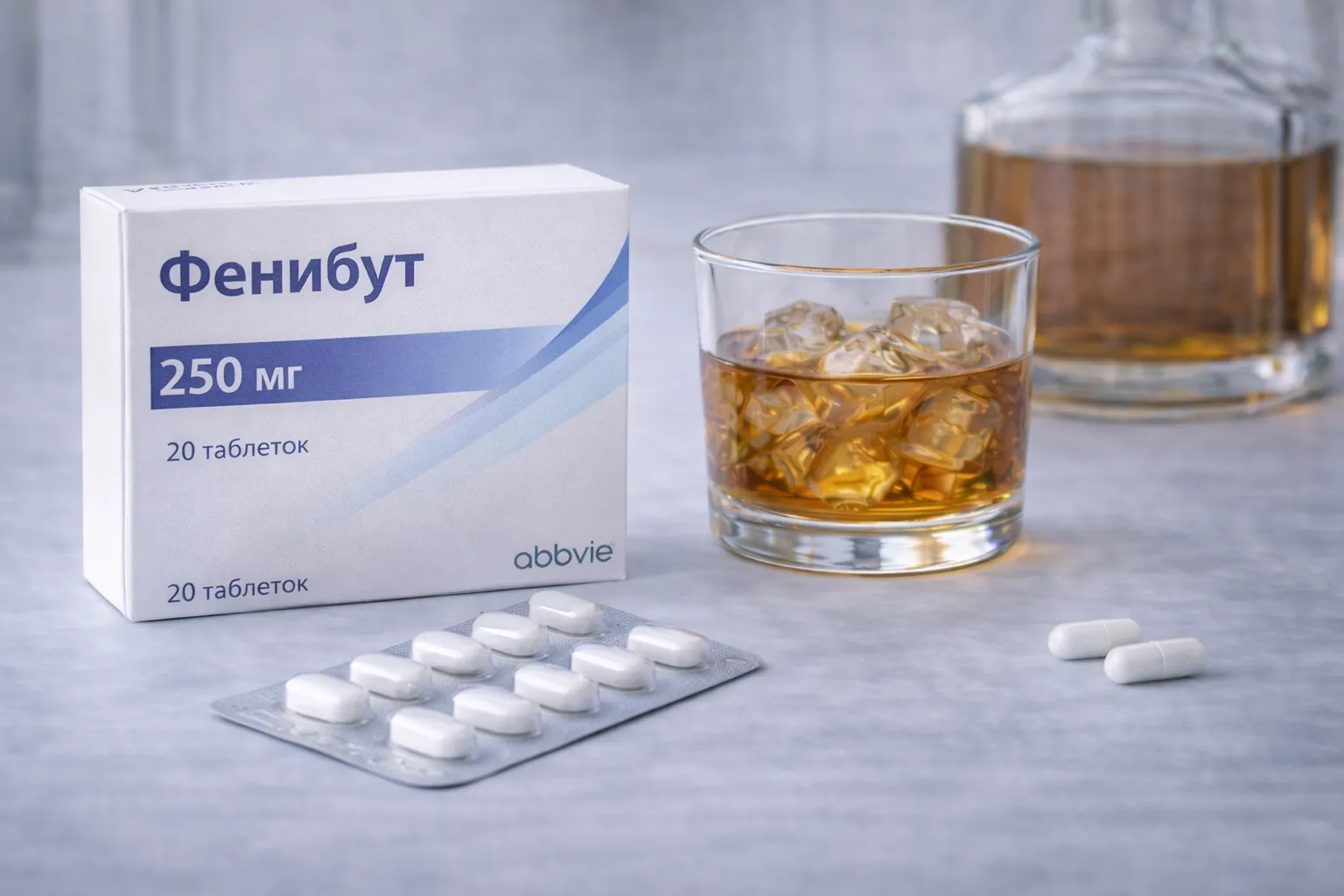 Фенибут и алкоголь: опасная совместимость